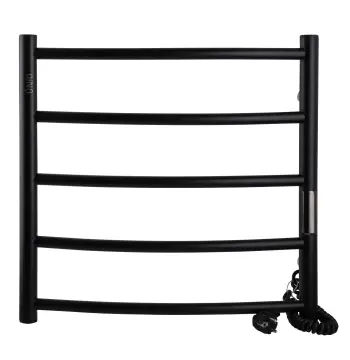 Рушникосушарка UNIO LD ЕU 500-500-5 BLK Лесенка Дуга электро черная