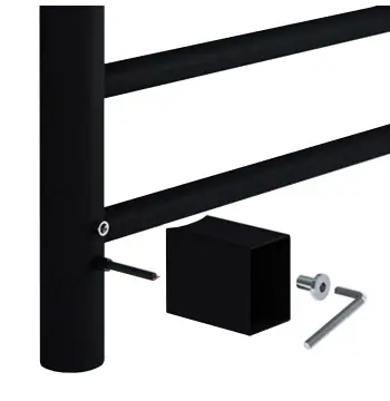 UNIO KM 06 BLK Комплект скрытого монтажа. Черный