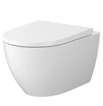 CET В875 ZEN PRO STREAM ON овальний з дюропластовим сидінням LARGA SLIM WRAP з плавним закриванням