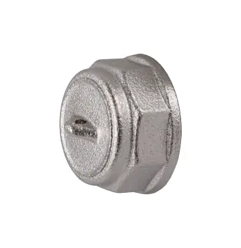 Заглушка 1/2″В никелированная под пломбу NC301P OPTIMUM