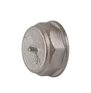 Заглушка 3/4″В никелированная под пломбу NC401P OPTIMUM