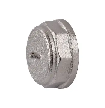 Заглушка 1″В никелированная под пломбу NC501P OPTIMUM