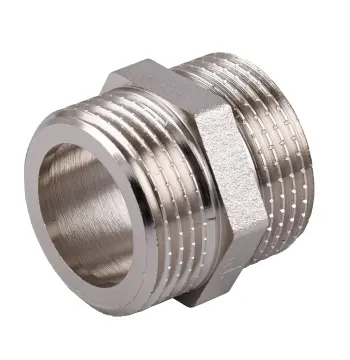 Ниппель 1″ЗЗ никелированный под прокладку NN552G OPTIMUM