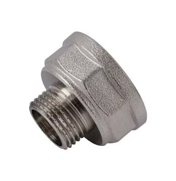 Редукционный переходник 1″х1/2″ВН никелированный восьмигранный NK533O OPTIMUM