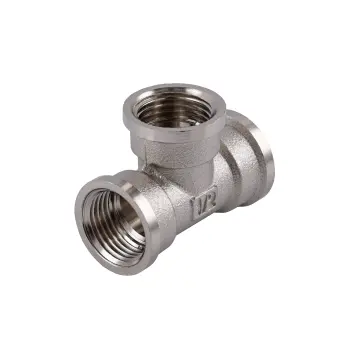 Тройник 1/2″ВВВ никелированный NT331S OPTIMUM