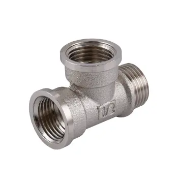 Тройник 1/2″ВВН никелированный NT334S OPTIMUM