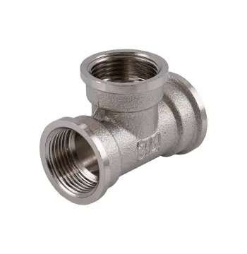 Тройник 3/4″ВВВ никелированный NT441S OPTIMUM