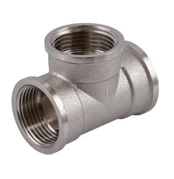 Тройник 1″ВВВ никелированный NT551S OPTIMUM