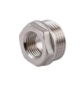 Футорка 1″х1/2″НВ никелированная NF533S OPTIMUM