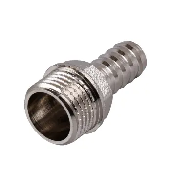 Штуцер 1/2″Н 12мм никелированный NU3F2S OPTIMUM