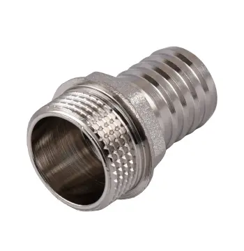 Штуцер 3/4″Н 20мм никелированный NU4J2S OPTIMUM