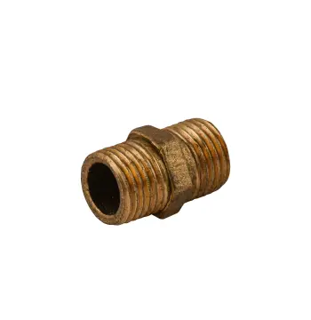 Ниппель 1/4″НН латунный LN112S OPTIMUM
