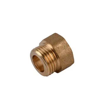 Переходник 1/2″ВН латунный под прокладку LI333S OPTIMUM