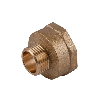 Переходник редукционный 1″х1/2″ВН латунный LI533S OPTIMUM