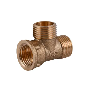 Тройник 1/2″ВНН латунный LT335S OPTIMUM