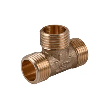 Трійник 1/2″ЗЗЗ латунний LT332S OPTIMUM