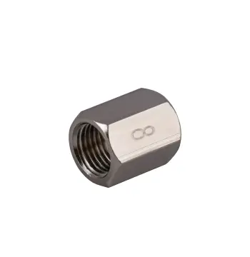 Муфта 1/4″ВВ никелированная восьмигранная NM111O OPTIMUM