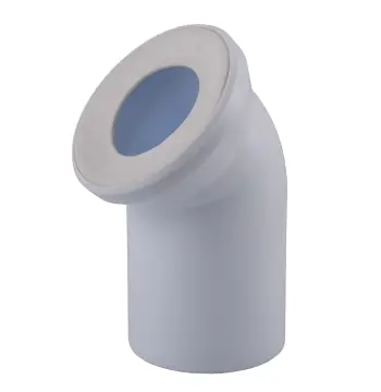 Колено OPTIMUM для унитаза 45 ° D110 пластик OPTI 31410/227
