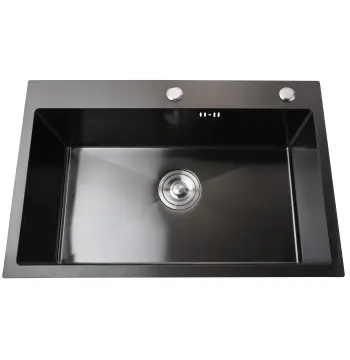 Мийка кухонна 3mm 680х450 Графіт 6845HG Mira