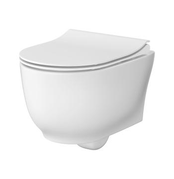CET С190 ПІДВІСНИЙ УНІТАЗ LUNA CLEAN ON З ДЮРОПЛАСТОВИМ СИДІННЯМ SOFT CLOSE