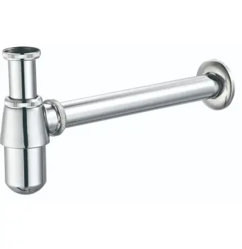Сифон для раковини MIXXUS SIPHON-01 без випуску (під донний клапан) без ревізії (Колір хром) 1 1/4'' (AC3570)