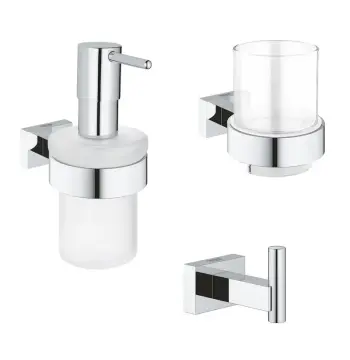 Набор аксессуаров 3в1 Grohe Essentials Cube (BF40511EC)