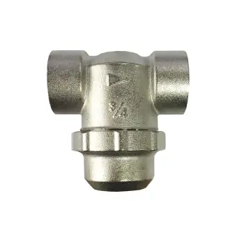 Фильтр грубой очистки SOLOMON 3/4″ ВВ никель с отстойником (8014) TD1052