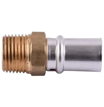 Муфта с наружной резьбой пресс APE ITALY AP 101 1/2″х16