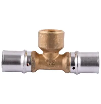 Тройник с внутренней резьбой пресс APE ITALY AP 132 20х1/2″х20