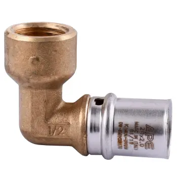 Уголок с внутренней резьбой пресс APE ITALY AP 152 1/2″х20