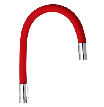 Гнучкий силіконовий вилив для змішувача Champion RED GU0013, 500 мм (GU0013)