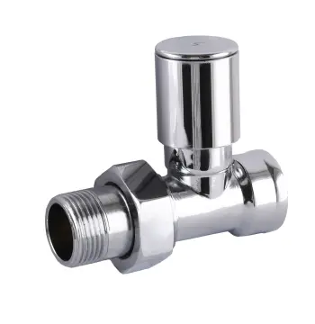 Кран вентильный прямой с американкой SOLOMON 3/4″ CHROM 1865