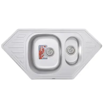 Мийка кухонна HAIBA 100x50 (decor) (HB0522)