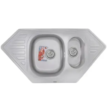 Мийка кухонна HAIBA 100x50 (satin) (HB0524)