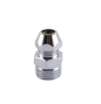 Цанга наружная SOLOMON 3/8″х1/2″ хром 9004