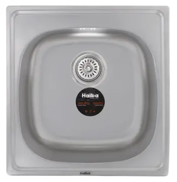 Мийка кухонна HAIBA 50x47 (satin) (HB0543)