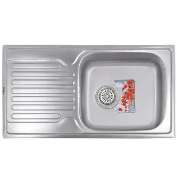 Мийка кухонна HAIBA 78x43 (satin) (HB0566)