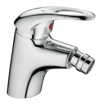 Смеситель для биде Haiba Luxor 002 латунный хромированный однорычажный (HB0750)
