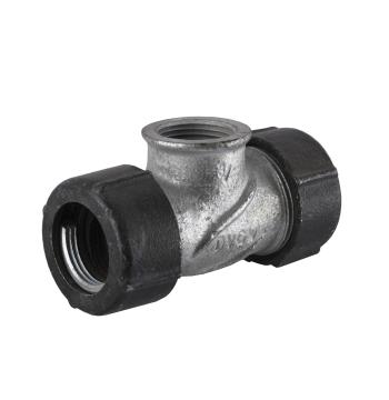 Соединение зажимное тройное 1/2″(Ø20мм)х1/2″В чугунное QТ Gebo