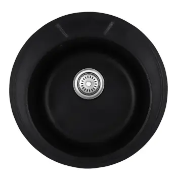 Мийка кухонна HAIBA HB8301-G226 BLACK 490x180 (HB0971)