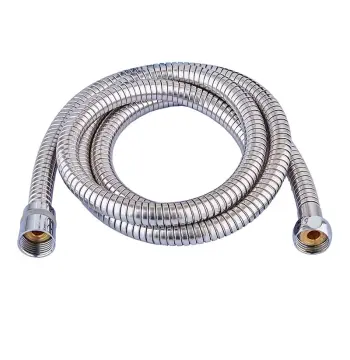Шланг для душа MIXXUS ChrF01 Chr.F01 из нержавеющей стали растяжной 150-200 см (HO0025)