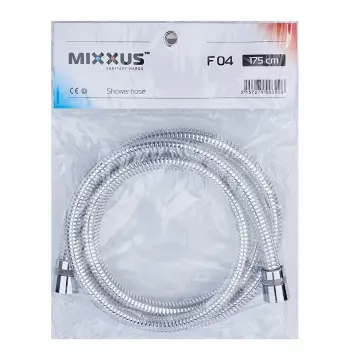 Шланг для душа MIXXUS LUMIF04 LUMI.F04 из нержавеющей стали хромированный 175 см (HO0030)