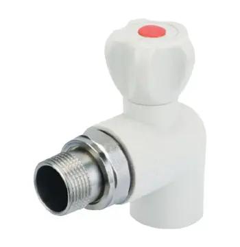 Кран радіаторний 25x3/4 кутовий PPR Koer K0158.PRO (KP0202)
