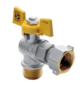 Кран з накидною гайкою 3/4" ГШМ ГАЗ КУТОВИЙ KOER KR.221.G (KR0169)