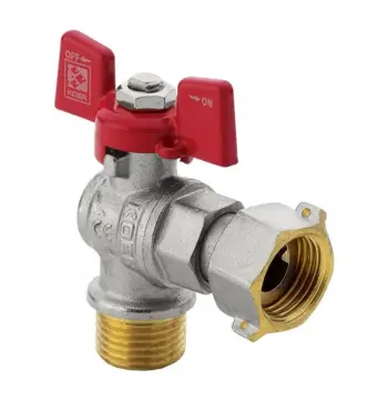 Кран з накидною гайкою 1/2" ГШМ кутовий Koer KR.221 (KR0170)