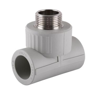 Тройник наружная резьба Vsplast PPR 40х1'' 1016