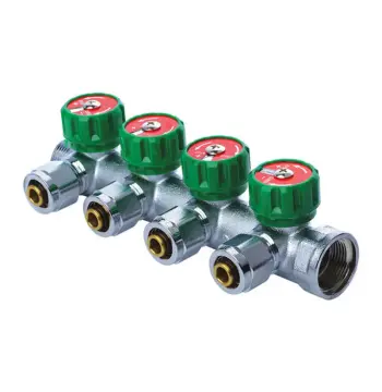 Коллектор теплого пола Koer KR.1121-4 3/4”x4 ways (KR2652)