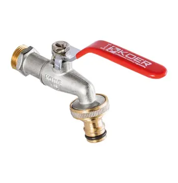 Кран поливу з коннектором для швидкого підключення 1/2" (Koer KR.257) (KR2750)