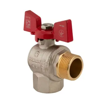 Кран кульовий Koer 3/4" ГШМ кутовий (KR.208) (KR2806)
