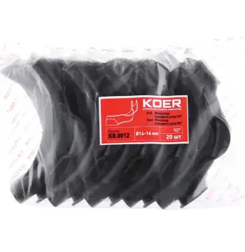 Фиксатор поворота угла 90* Koer KR.8012 (продается упаковкой 20 шт) (KR2971)